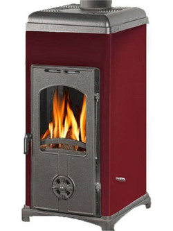 Thermozoff 9005 Ατσάλινη Ξυλόσομπα 6.4kW Μπορντό