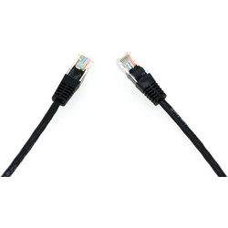 Masterlan U/UTP Cat.5e Καλώδιο Δικτύου Ethernet 0.25m Black PCU5E-025BK-MS