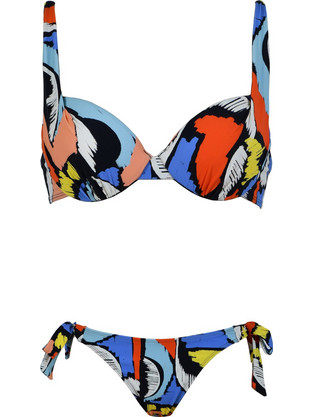 Naturana Bikini Set με Ενίσχυση Πολύχρωμο 77126