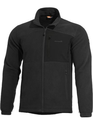 Pentagon Ανδρική Ζακέτα Fleece με Φερμουάρ Μαύρη K08047-01