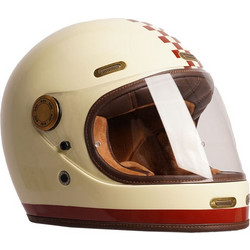 By City Roadster III Cream Red Κράνος Μηχανής Full Face