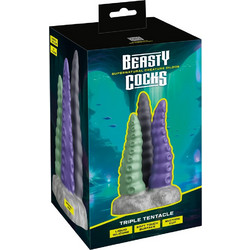 Creature Cocks Orion Beasty Cocks Triple Tentacle Πρωκτικό Dildo 22cm