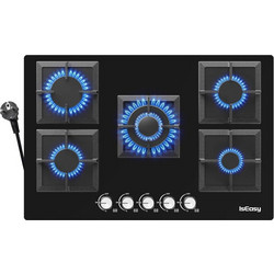 IsEasy MGBG-775S2 Εστία Αερίου Αυτόνομη με Λειτουργία Κλειδώματος 77x51cm