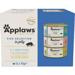 Applaws Adult Multipack with Fish in Jelly 12x70gr