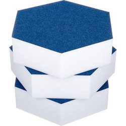 t.akustik Hexagon Melamine Ηχοαπορροφητικά Πάνελ 29x29x7.5cm 3τμχ Γαλάζιο