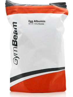 GymBeam Egg Albumin Chocolate Πρωτεΐνη Χωρίς Λακτόζη 1kg