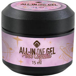 Magnetic All In One Pink Crystal Builder Gel 15ml