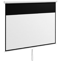 HOMCOM 001-017V01 Οθόνη Προβολής Projector Τοίχου / Οροφής 16:9 221x124cm / 100"