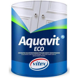Vitex Aquavit Pu Eco Ριπολίνη Νερού Ξύλου Satine Βάση TR 0.75lt