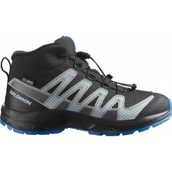 Salomon XA Pro 3D V8 Mid Παιδικά Αθλητικά Παπούτσια για Πεζοπορία Μαύρα Royal Blue L477298