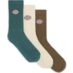 Dickies Ανδρικές Κάλτσες Ψηλές Πετρόλ Μπεζ Καφέ 3Pack DK0A4X82-MR11