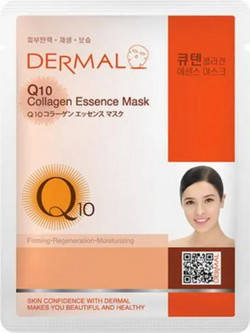 Dermal Coenzyme Q10 Collagen Sheet Μάσκα Προσώπου για Αντιγήρανση με Κολλαγόνο 23gr
