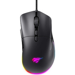 Havit MS954 Ενσύρματο Gaming Ποντίκι RGB 12000 DPI Black