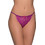 Milena By Paris Γυναικείο Sexy String με Δαντέλα Φούξια 7740