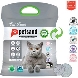 Petsand Baby Powder Άμμος Γάτας Μπετονίτης με Άρωμα Πούδρα 10lt 4121