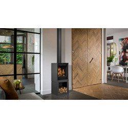 Barbas Bellfires Box Gas 45 Ενεργειακό Τζάκι Αερόθερμο Αερίου Ίσιο 4kW