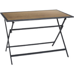 Home Deco Ορθογώνιο Μεταλλικό Μαύρο 110x71x70cm HDO0420