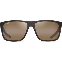 Maui Jim H598-10 Ανδρικά Γυαλιά Ηλίου Στρογγυλά Κοκάλινα Καφέ με Καφέ Φακό