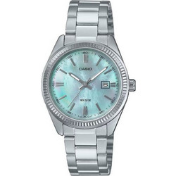 Casio Γυναικείο Ρολόι με Ασημί Μεταλλικό Μπρασελέ LTP-1302DS-2AVDF