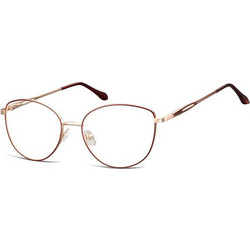 Sunoptic 888B Γυναικείος Σκελετός Γυαλιών Οράσεως Μεταλλικός Χρυσός
