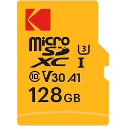 Kodak Premium Performance microSDXC 128GB Class 10 U3 V30 UHS-I A1 100MB/s