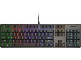 Cougar Ultimus EX Μηχανικό Gaming Πληκτρολόγιο με Cougar Red Διακόπτες RGB Black