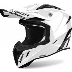 Airoh Aviator Ace 2 Color White Gloss Κράνος Μηχανής Motocross 1250gr