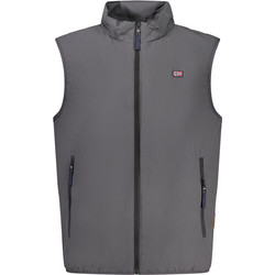 Norway Αμάνικο Ανδρικό Μπουφάν Puffer Γκρι 859122