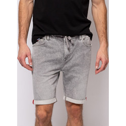 Heavy Tools Wool24 Ανδρική Βερμούδα Τζιν Γκρι HT-S24-430
