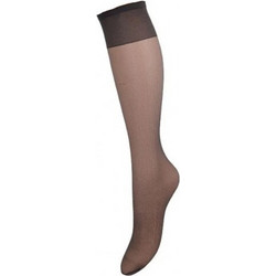 Pompea Γυναικείες Κάλτσες Ψηλές Μαύρες 2Pack 90720520