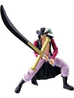 Bandai One Piece Anime Heroes Dracule Mihawk 17cm