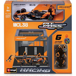 Bburago Formula Racing Mclaren MCL38 Miami Grand Prix 2024 Lando Norris