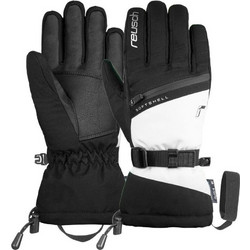 Reusch Demi R-Tex XT Αδιάβροχα Γυναικεία Γάντια Σκι & Snowboard Μαύρα Λευκά