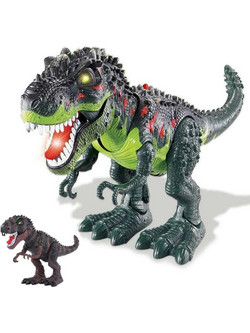 Bakaji Φιγούρα Δεινόσαυρος T-Rex με Φώτα & Ήχους για 3+ Ετών