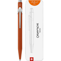 Caran d'Ache 849 Colormat-X Orange Στυλό Διαρκείας 0.7mm Μπλε 233.352123