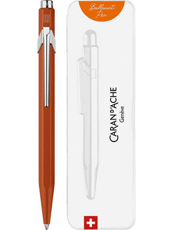 Caran d'Ache 849 Colormat-X Orange Στυλό Διαρκείας 0.7mm Μπλε 233.352123