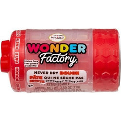 MGA Entertainment Wonder Factory Never Dry Dough Single Pack Red
