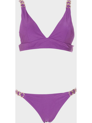 Gsecret Bikini Set Τριγωνάκι Μωβ XK88316-33951
