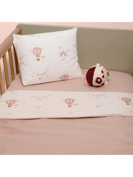 Baby Oliver Des 422 Κουβέρτα Κούνιας Βελουτέ 100x150 Ροζ
