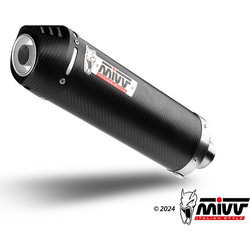 MIVV Oval Τελικό Εξάτμισης για Moto Guzzi V85TT με Σιγαστήρα Carbon
