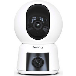 Arenti P3TT IP Κάμερα Ασφαλείας Wi-Fi 3MP 2K 3.6mm Νυκτός με Αμφίδρομη Επικοινωνία