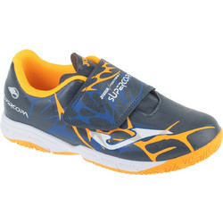 Joma Super Copa Jr 2503 IN SCJW2503INV Παιδικά Ποδοσφαιρικά Παπούτσια Σάλας Navy Μπλε Πορτοκαλί