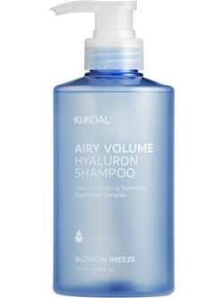 Kundal Airy Volume Hyaluron Σαμπουάν για Όγκο 500ml