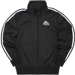 Lonsdale Ανδρική Ζακέτα Φούτερ με Φερμουάρ Μαύρη 117912-1500