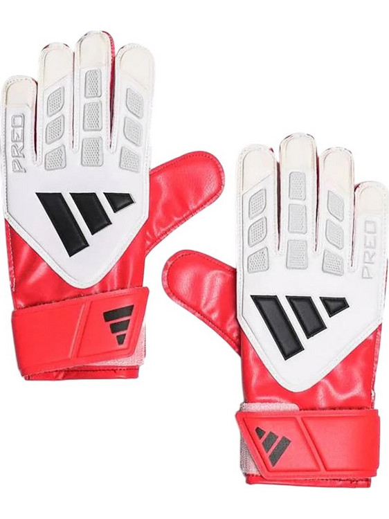 Adidas Predator Training Παιδικά Γάντια Τερματοφύλακα Κόκκινα Λευκά KA7792