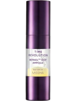 Missha Time Revolution Retinol Shot 500 Ampoule Αντιγηραντικό Serum Προσώπου με Ρετινόλη 10ml