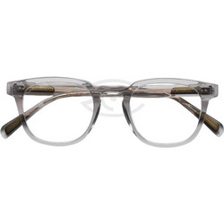 Alexander McQueen SANCLEMENTE 010 Ανδρικός Σκελετός Γυαλιών Οράσεως Κοκάλινος Διαφανής