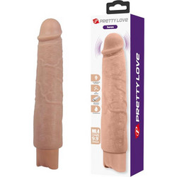 Pretty Love Soren Vibrator Ρεαλιστικός Δονητής 25.2cm Flesh