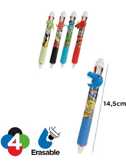 MP Dinosaurs Στυλό Διαρκείας που Σβήνει 0.5mm Πολύχρωμο PE184-03