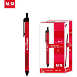 M&G Triangle Στυλό Gel 0.7mm Κόκκινο ABPW3072C